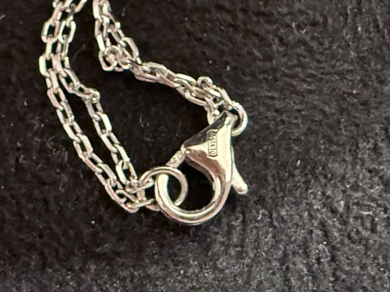 ✨ Cartier LOVE Necklace 18K白金兩鑽小圓餅吊墜項鏈 ✨-17