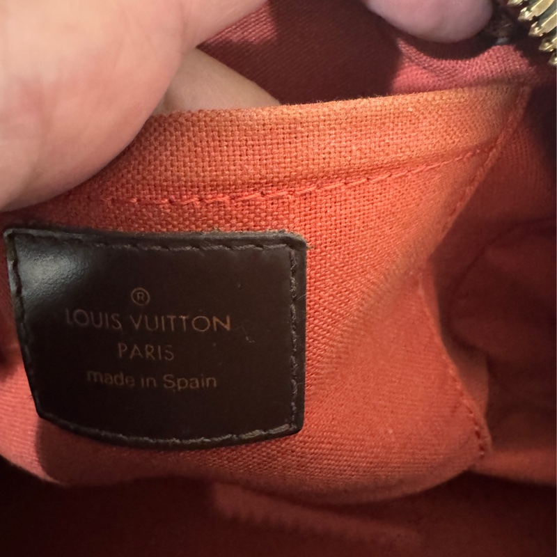 Lv LOUIS VUITTON MINI RIBERA N41436棋盤格小元寶手提包-3