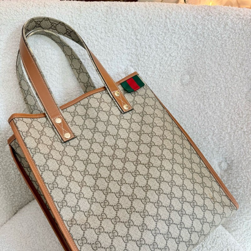 Gucci古馳 經典老花 琴譜 托特包 手提包 尺寸30*10*34.5-0