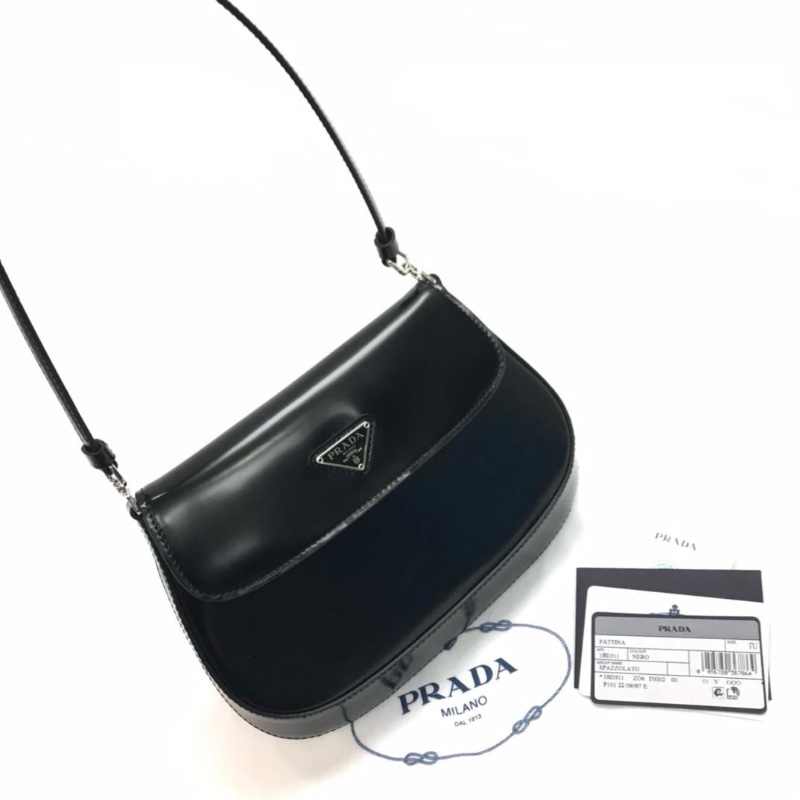 Prada cleo flap bag black-1