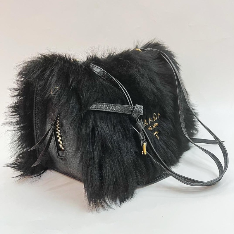 Prada Fur bag-2