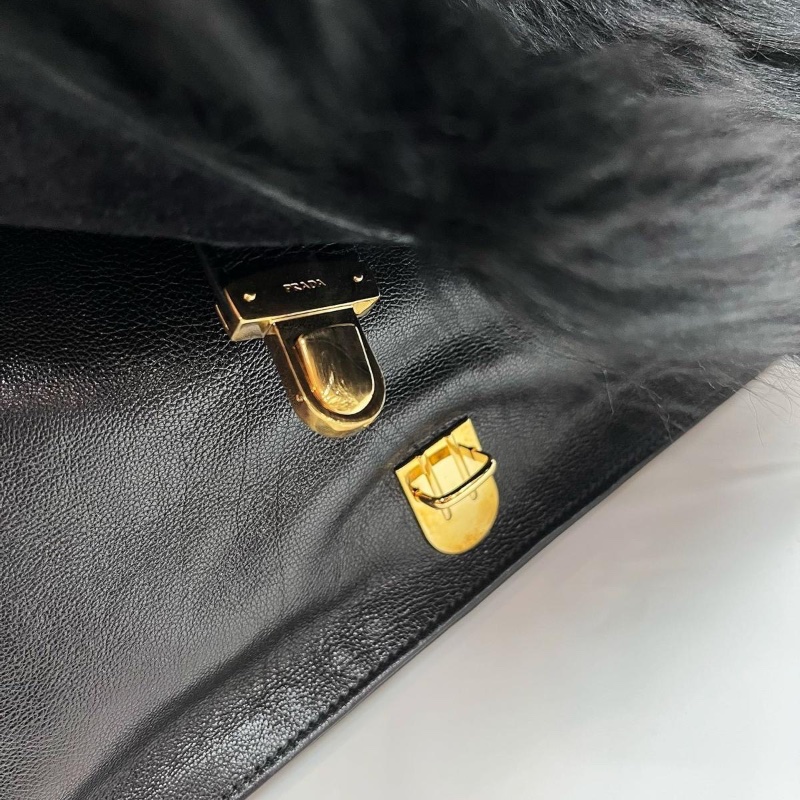 Prada Fur bag-5