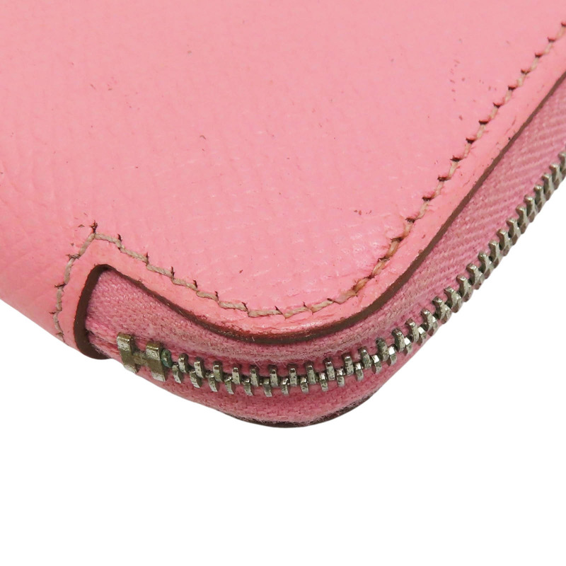 粉色 Epsom牛皮 Silk in Coin 拉鍊零錢包 T刻 T TS 001 AU-7
