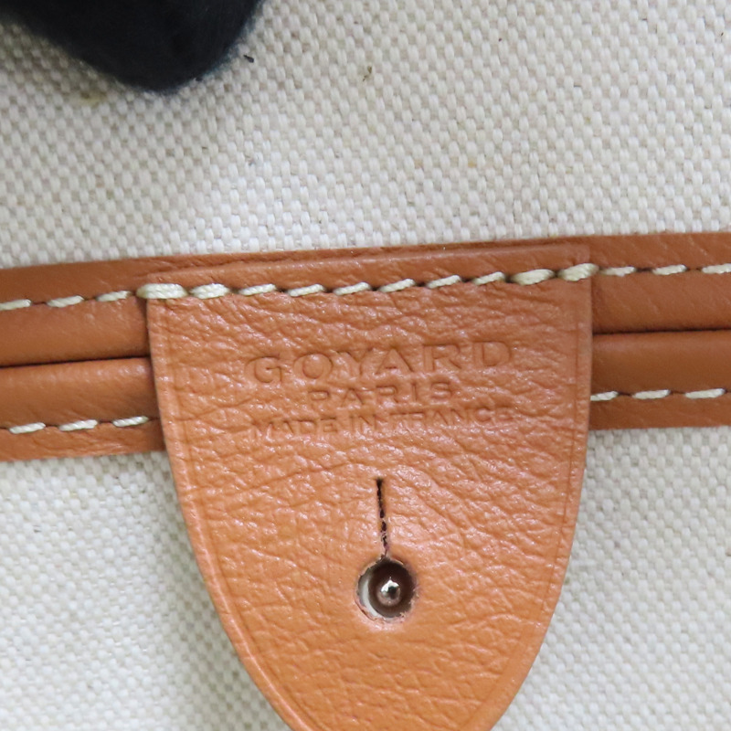 棕色 Goyardine帆布 牛皮 Artois MM 托特包 肩背包【GOYARD 高雅德】 SOA020252-7