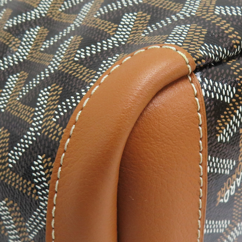 棕色 Goyardine帆布 牛皮 Artois MM 托特包 肩背包【GOYARD 高雅德】 SOA020252-10