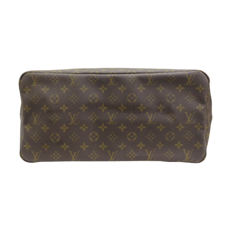 棕色 原花 帆布 NeverFull GM 托特包 M40157-3