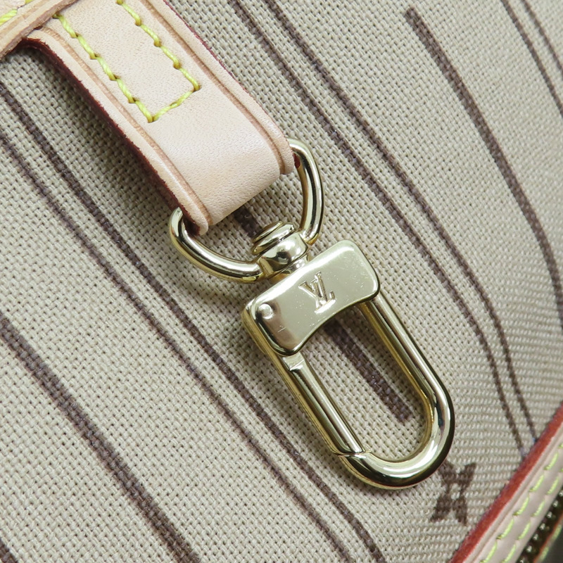 棕色 原花 帆布 NeverFull GM 托特包 M40157-7