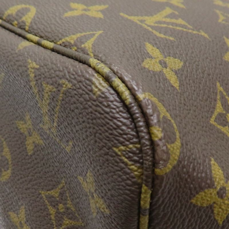 棕色 原花 帆布 NeverFull GM 托特包 M40157-11