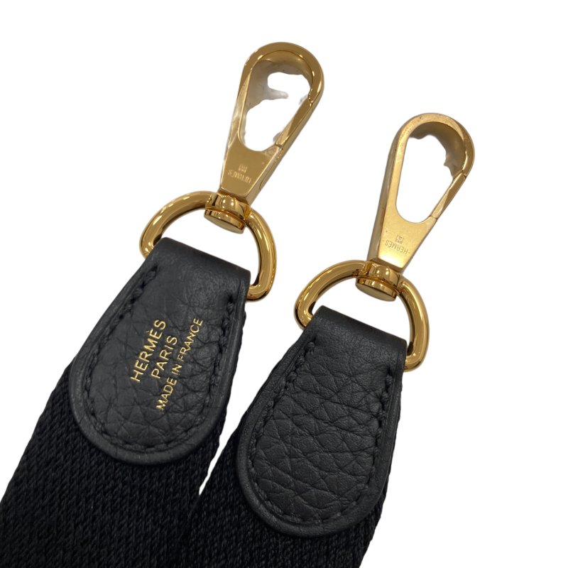 HERMES 愛馬仕 Evelyne16 W刻 皮革 肩背包 黑色 金釦-17