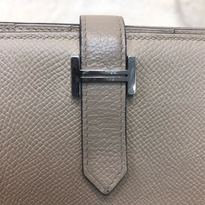 Hermes Bearn 杏色長銀包 XB584-11