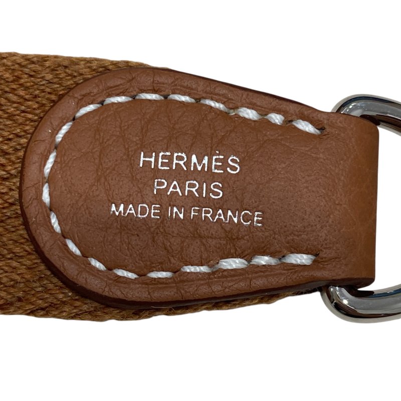 HERMES 愛馬仕 Evelyne16 W刻 皮革 肩背包 棕色 銀釦-19