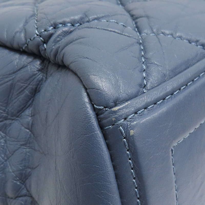 藍色牛皮 兩用包 無卡-13