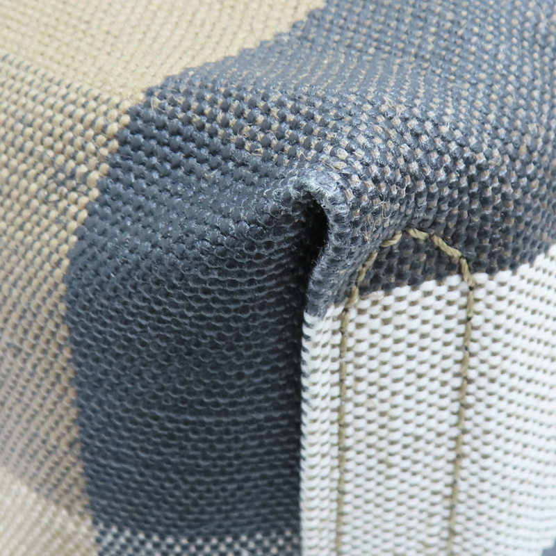 棕色 格紋 帆布 tote 手提包-11