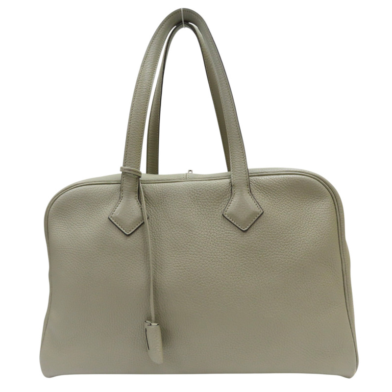 鼠尾草綠 Clemance牛皮 Victoria35 手提包 X刻-0