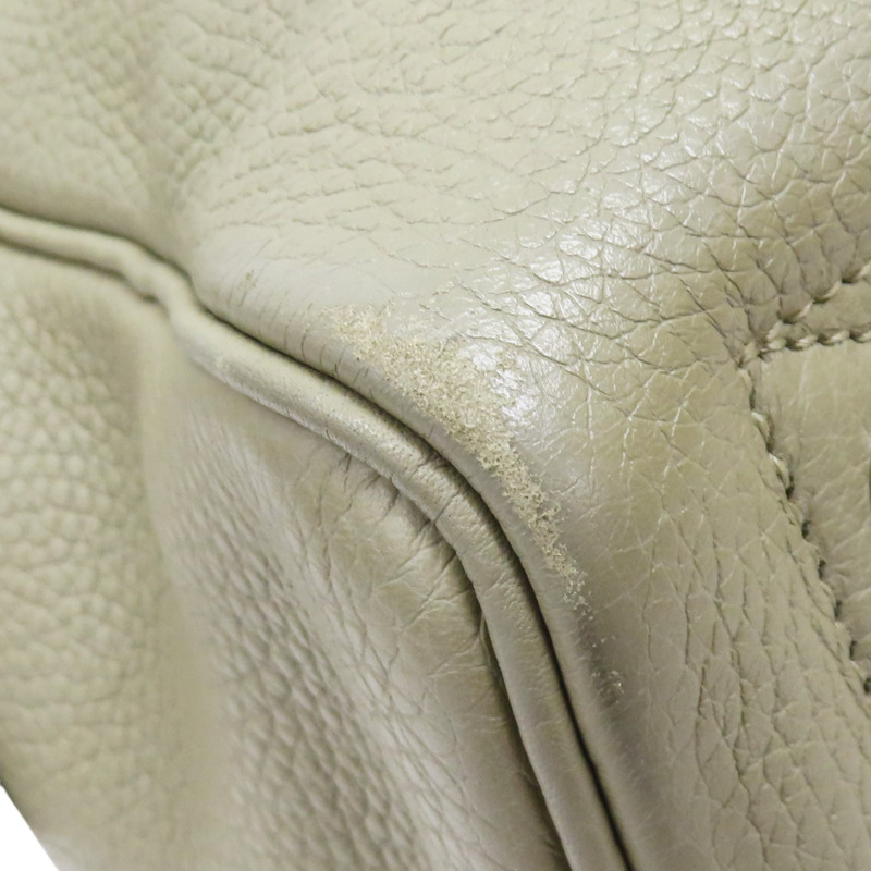 鼠尾草綠 Clemance牛皮 Victoria35 手提包 X刻-11