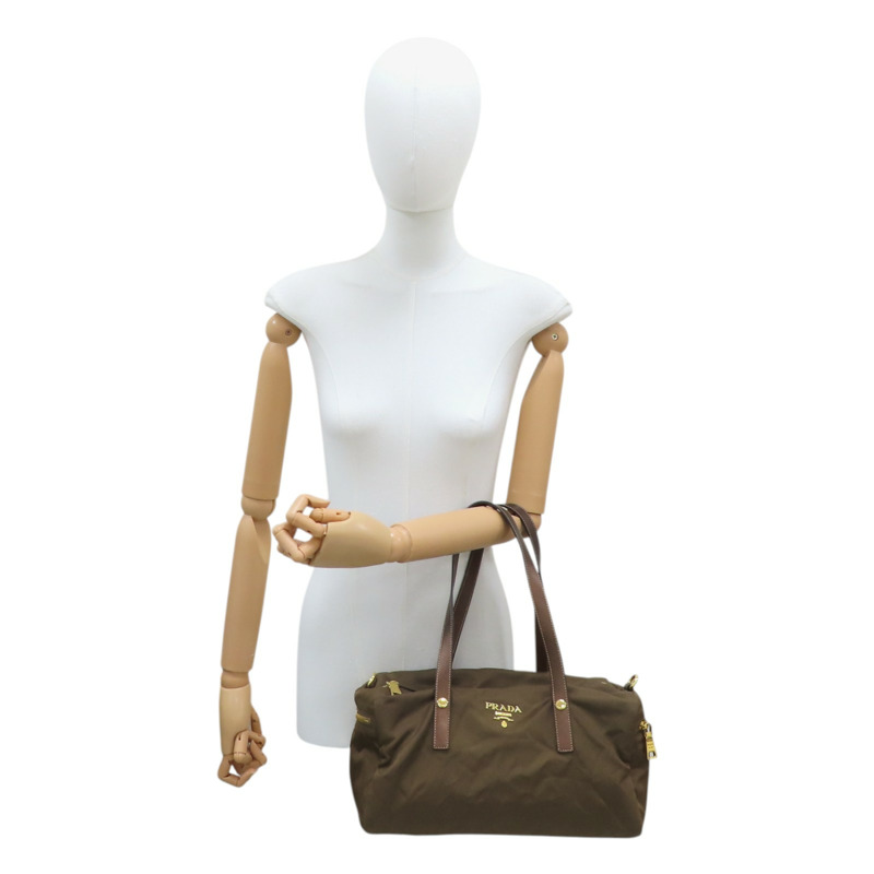 綠色 尼龍 肩背包-12