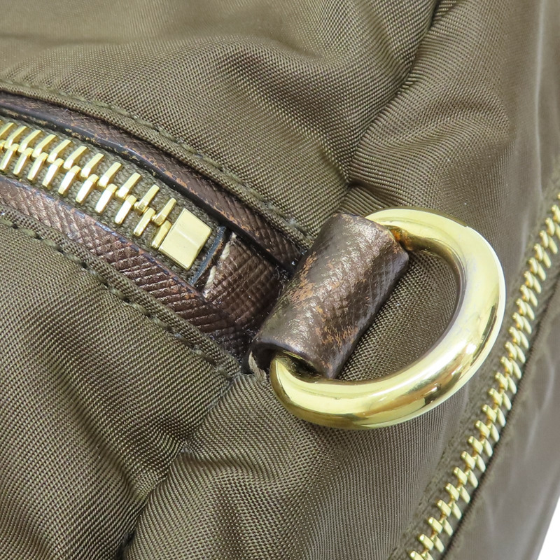 綠色 尼龍 肩背包-17