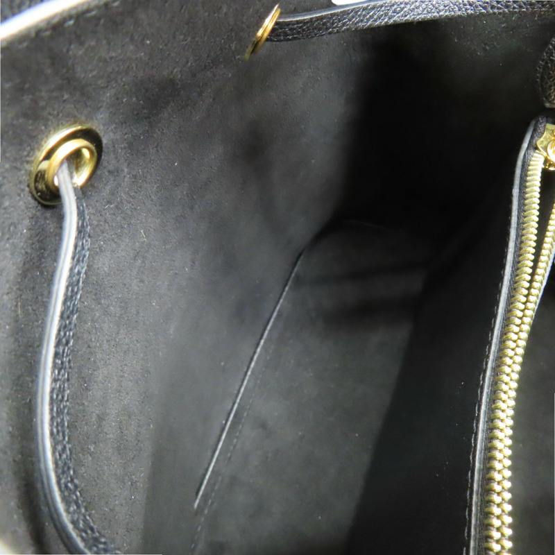 黑色 原花 牛皮 壓紋 NeoNoe MM 水桶包 肩背包【LOUIS VUITTON LV 路易威登】 M45256-5