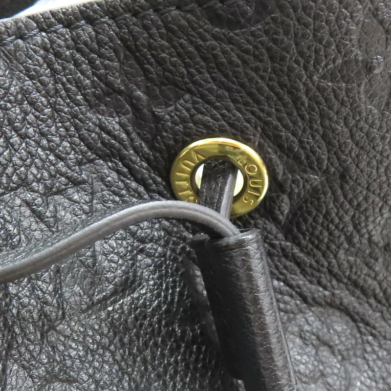 黑色 原花 牛皮 壓紋 NeoNoe MM 水桶包 肩背包【LOUIS VUITTON LV 路易威登】 M45256-8