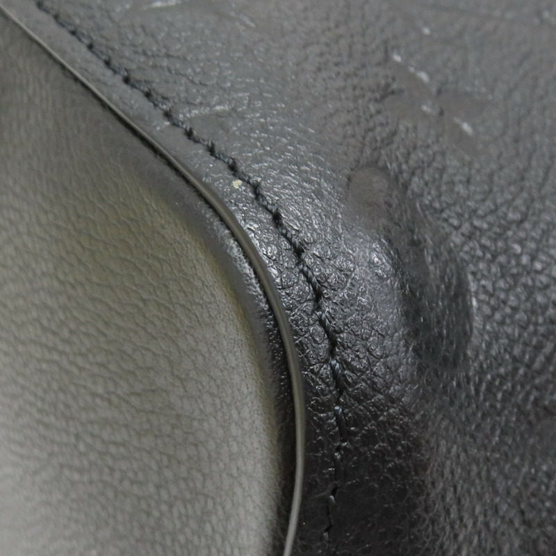 黑色 原花 牛皮 壓紋 NeoNoe MM 水桶包 肩背包【LOUIS VUITTON LV 路易威登】 M45256-15