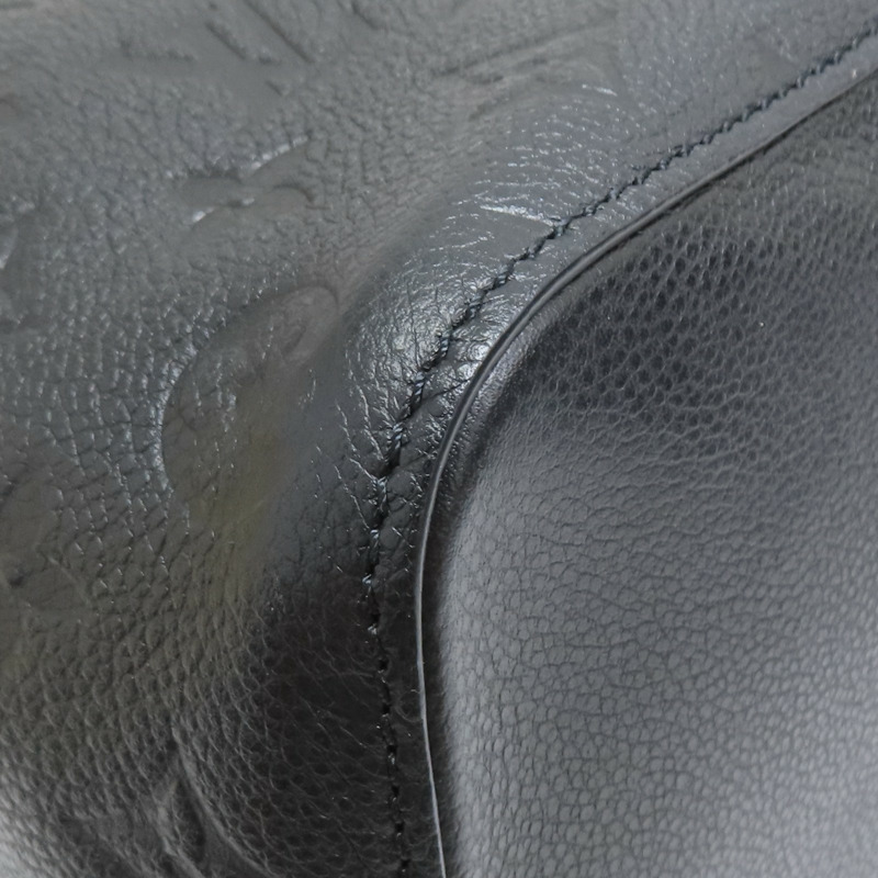 黑色 原花 牛皮 壓紋 NeoNoe MM 水桶包 肩背包【LOUIS VUITTON LV 路易威登】 M45256-16