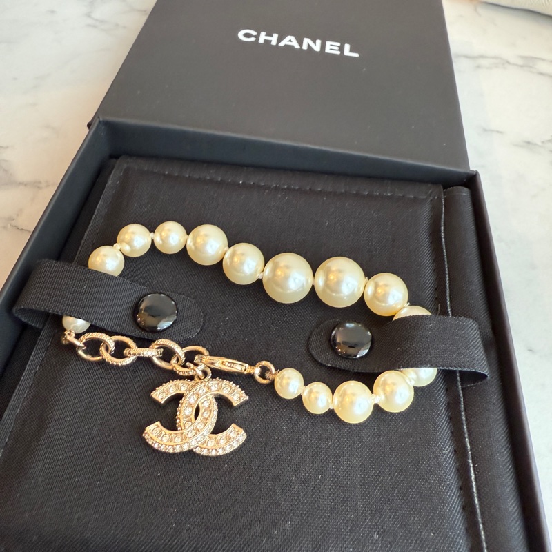 Chanel極美珍珠手鍊-0