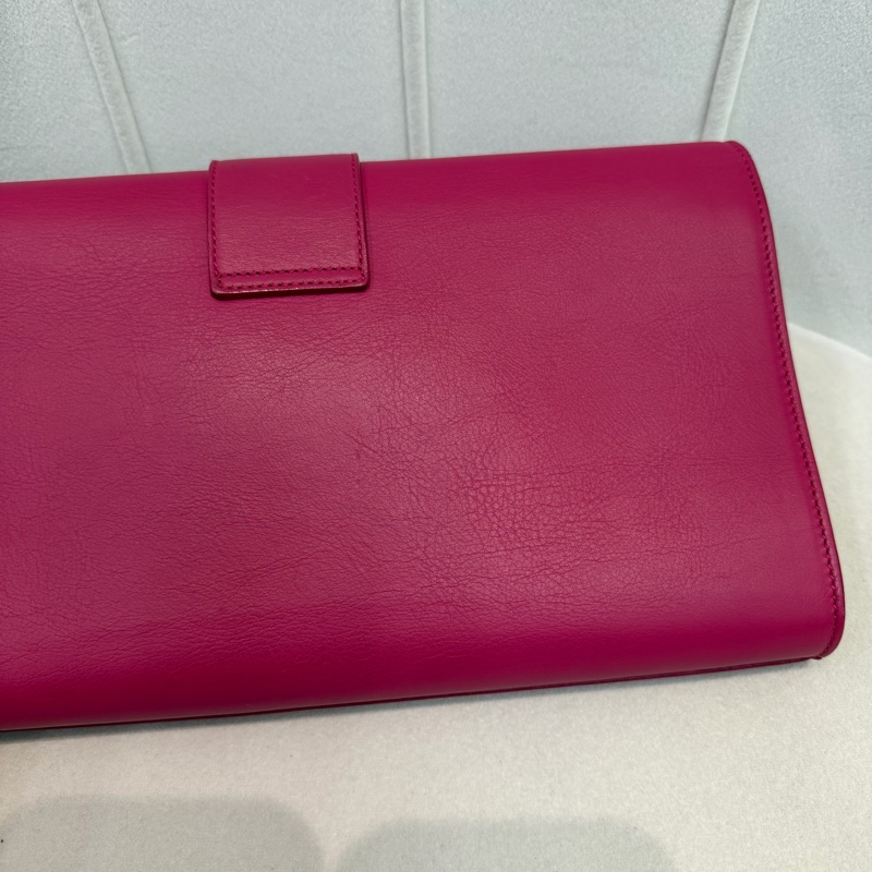 YSL 粉紅色Y 字手包   XB681-5
