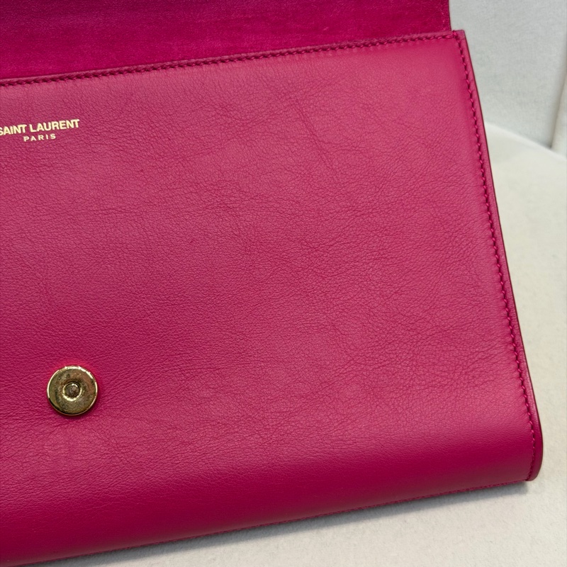 YSL 粉紅色Y 字手包   XB681-16