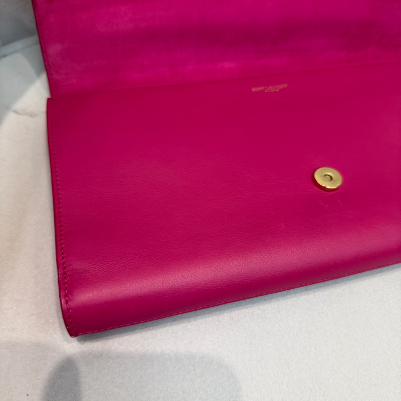 YSL 粉紅色Y 字手包   XB681-17