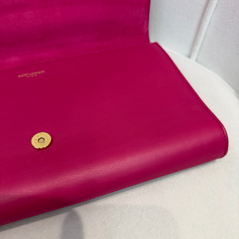 YSL 粉紅色Y 字手包   XB681-18