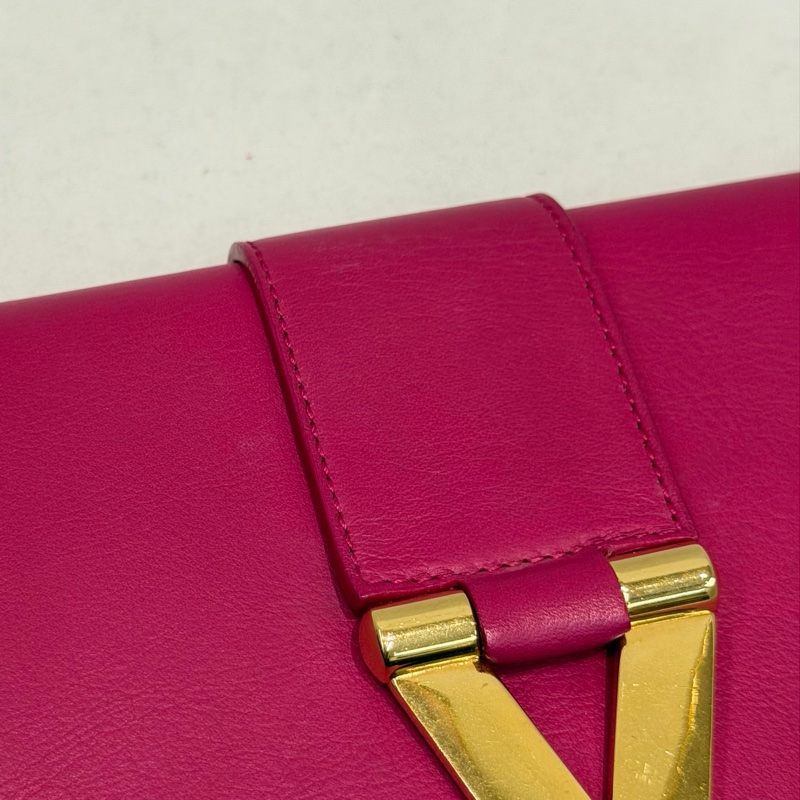 YSL 粉紅色Y 字手包   XB681-28