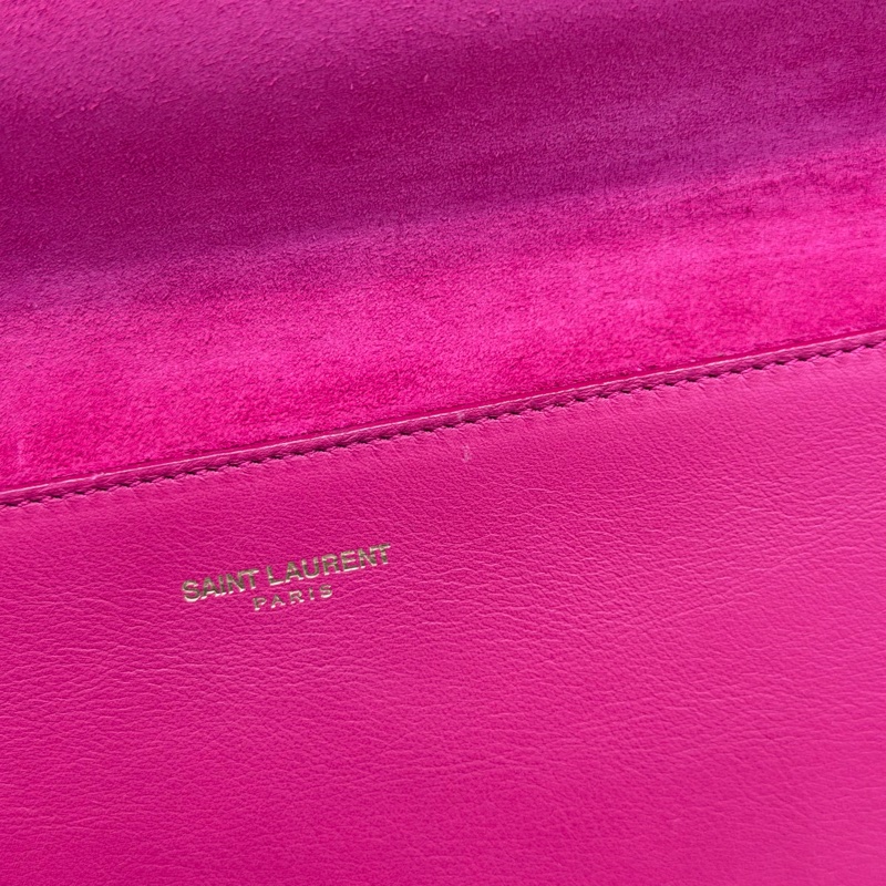 YSL 粉紅色Y 字手包   XB681-29