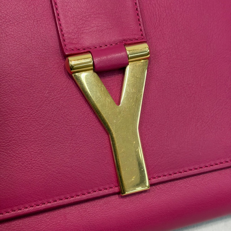 YSL 粉紅色Y 字手包   XB681-36