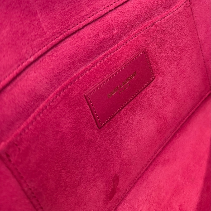 YSL 粉紅色Y 字手包   XB681-39