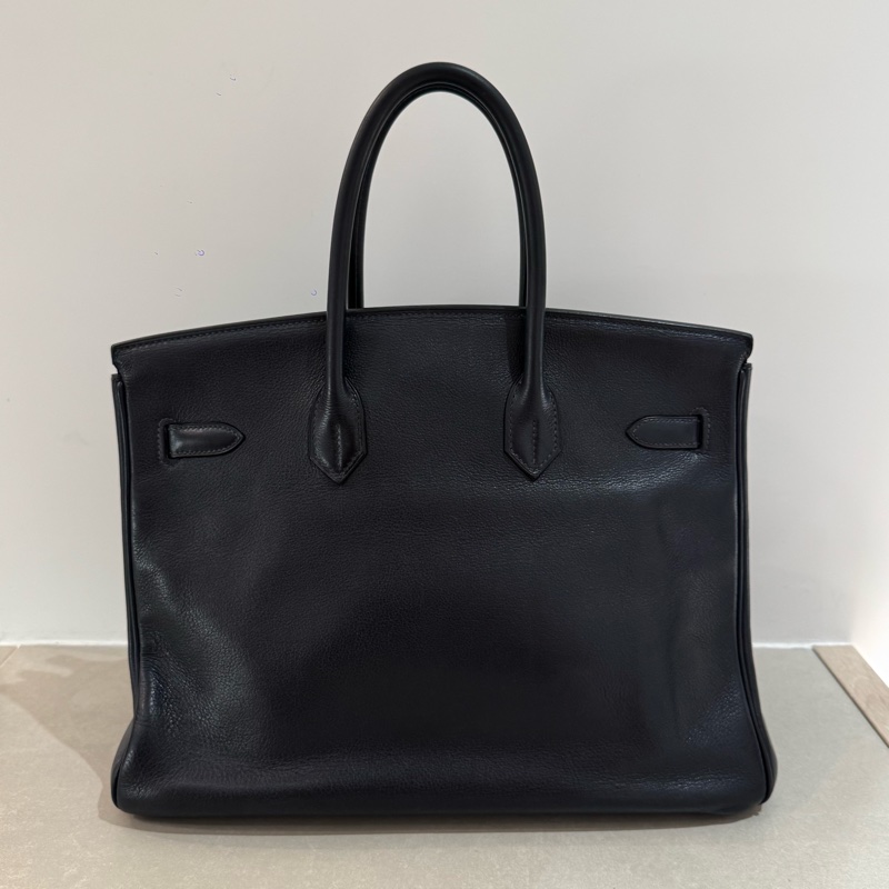 Hermes 柏金 35cm Birkin 超深藍接近黑色-2
