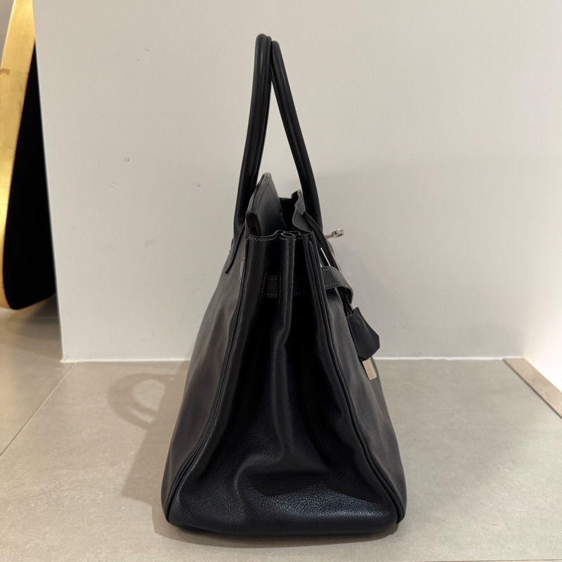 Hermes 柏金 35cm Birkin 超深藍接近黑色-3
