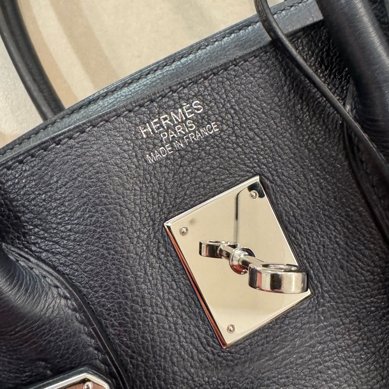 Hermes 柏金 35cm Birkin 超深藍接近黑色-5