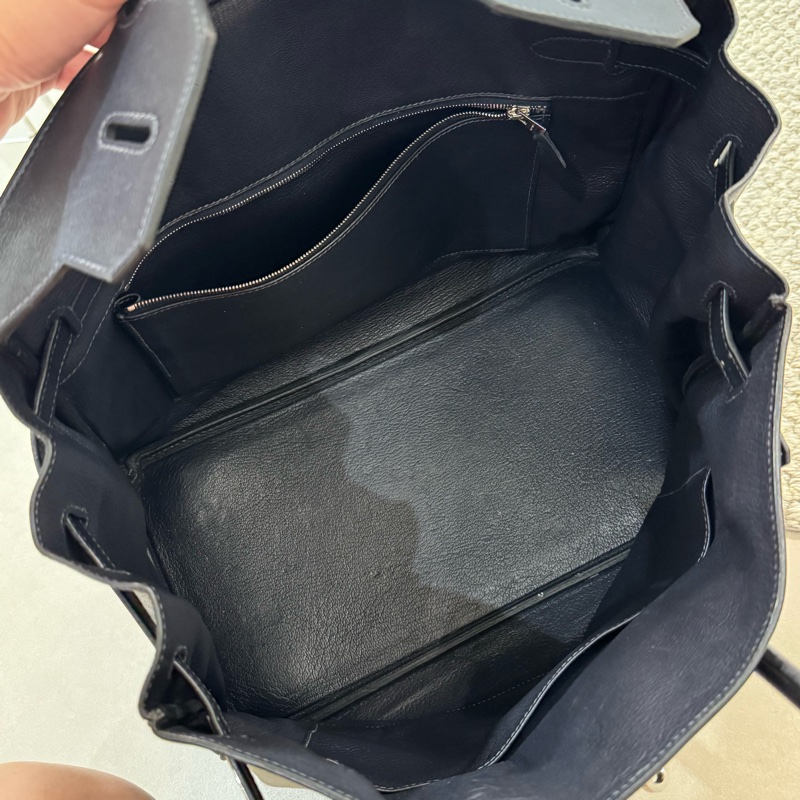 Hermes 柏金 35cm Birkin 超深藍接近黑色-7