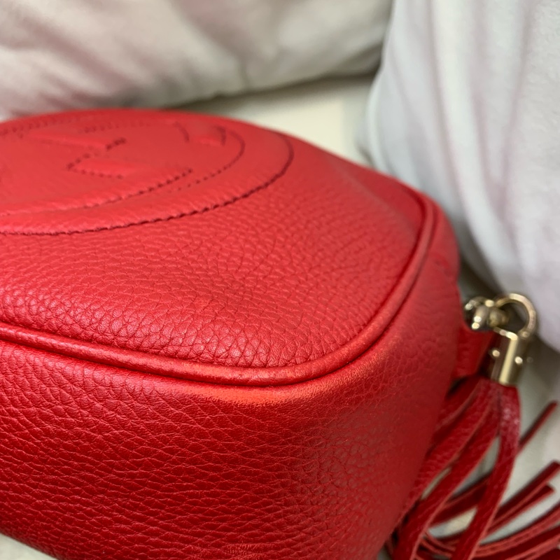 GUCCI 紅色斜背包  XB679-5