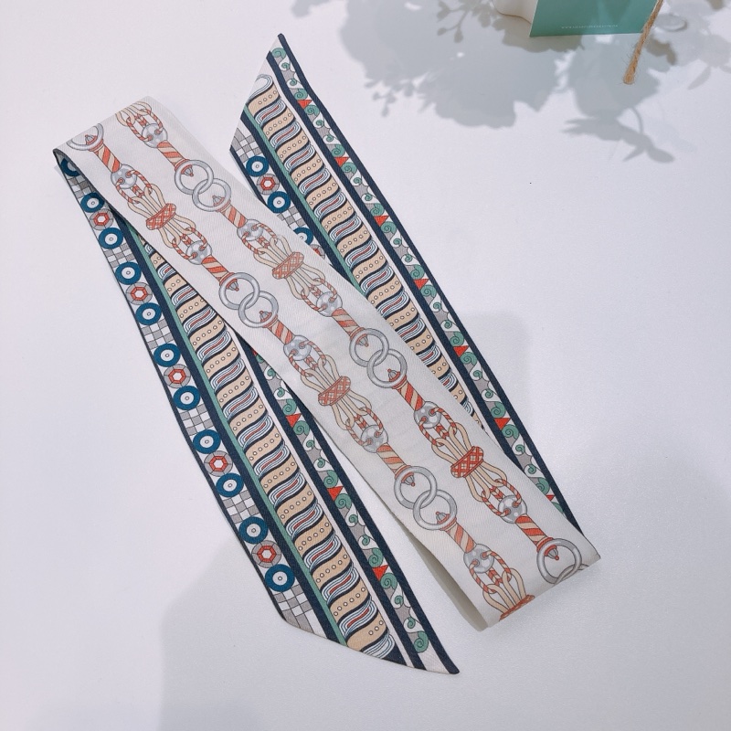 TW4420  Hermes 愛馬仕絲巾Harnais En Rosace Twilly Multicolour-3
