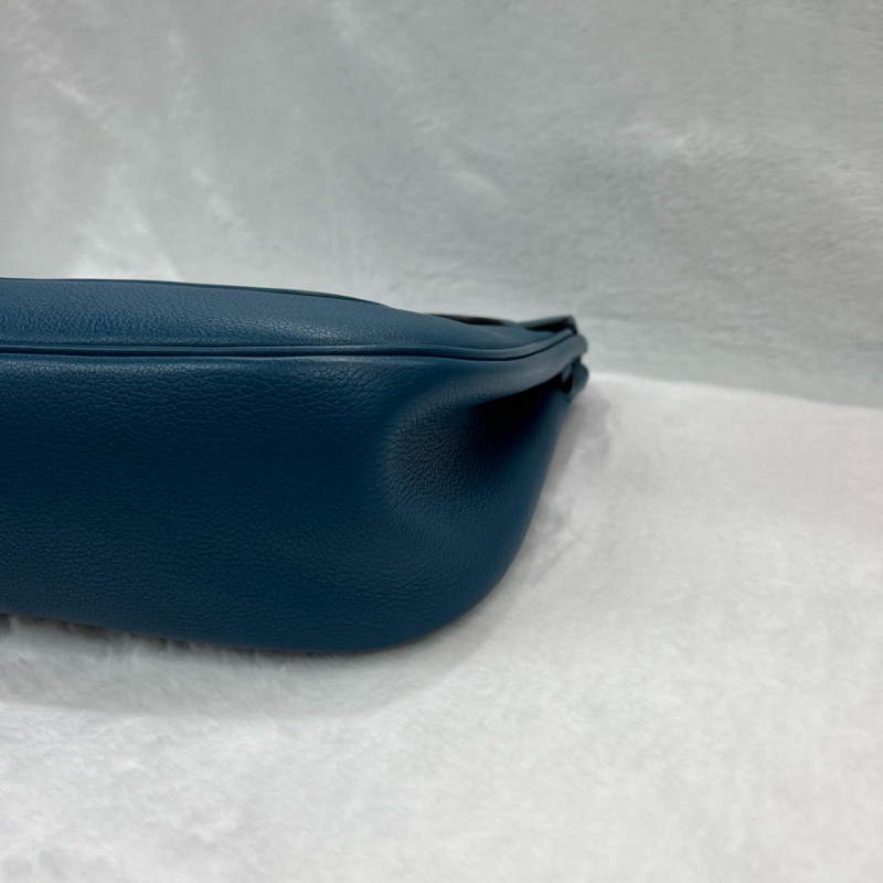 Hermès Berline28 Blue evercolor 手袋框R 2014 (I673)-19