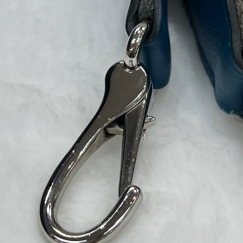 Hermès Berline28 Blue evercolor 手袋框R 2014 (I673)-32