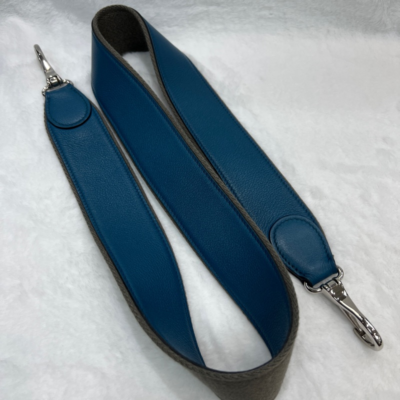 Hermès Berline28 Blue evercolor 手袋框R 2014 (I673)-39