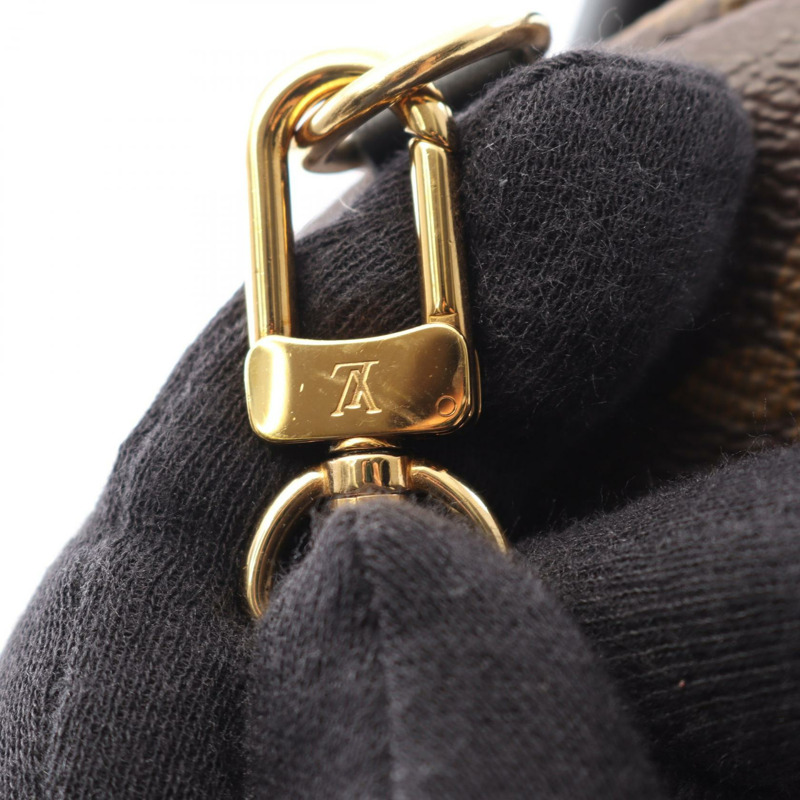 LOUIS VUITTON Palm Springs 迷你背包 M41562 Monogram 帆布 棕色 黑色 二手-7