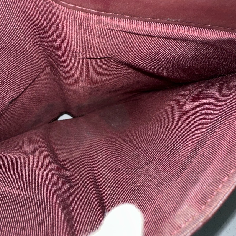 Chanel  A31506 黑荔枝皮銀釦CF長夾-32