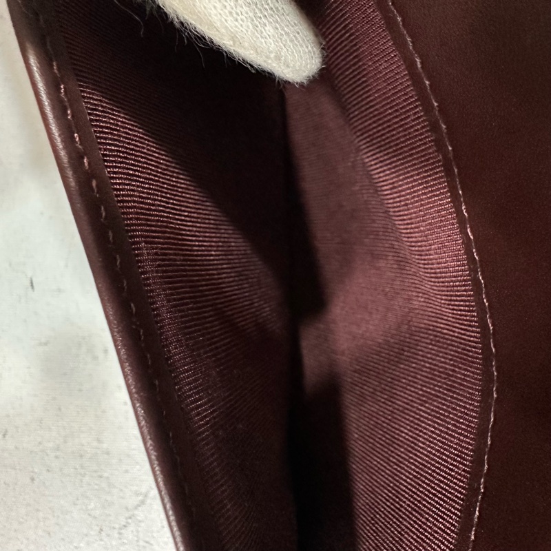 Chanel  A31506 黑荔枝皮銀釦CF長夾-44