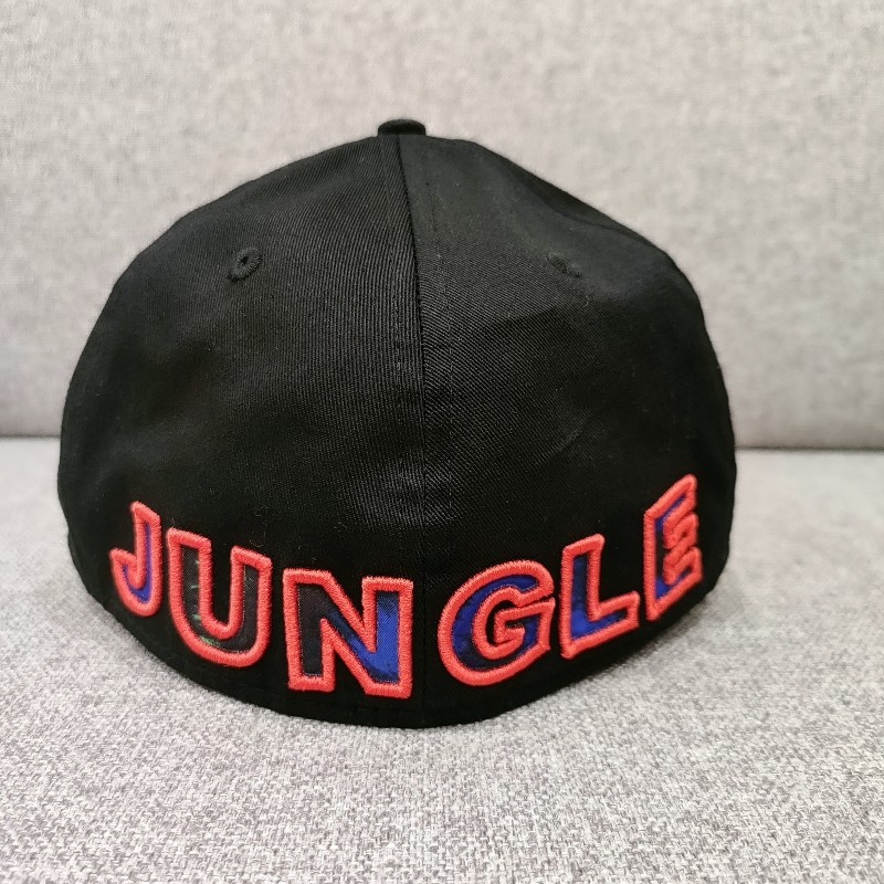 Kenzo Paris H&M 聯名款 tiger jungle 刺繡 老虎 黑色黃色橘色 棒球帽 卡車帽 帽子 未使用收藏品 M號-2