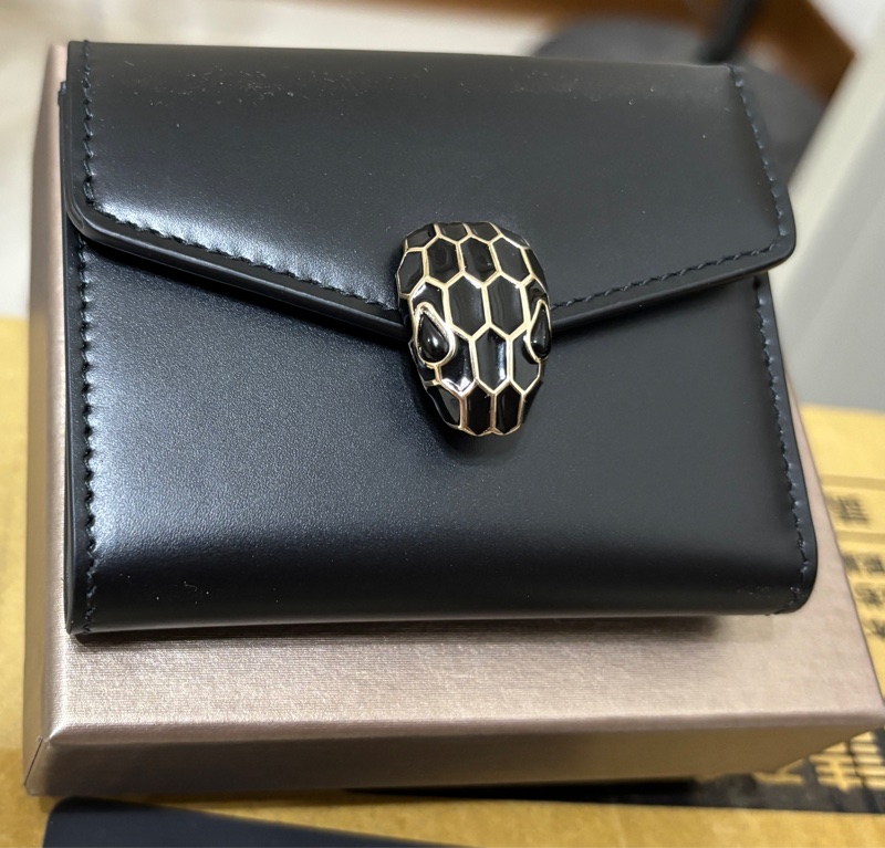 Bvlgari寶格麗SERPENTI FOREVER 三折式皮夾-1