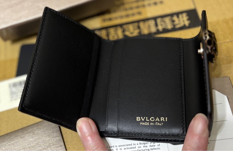 Bvlgari寶格麗SERPENTI FOREVER 三折式皮夾-6