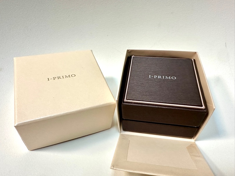 日本 I-primo 全新對戒 ALCESTE 黃k金 18k金 心型曲線 微笑 婚戒 飾品 珠寶  戒指-2